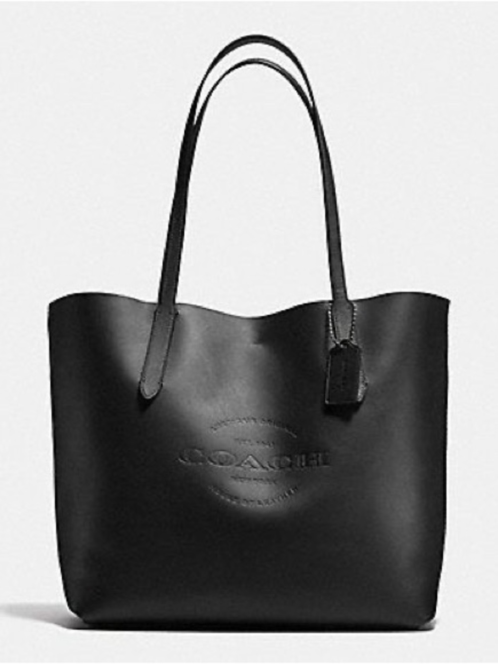 Coach Hudson Leather Tote - Picture 3 of 12